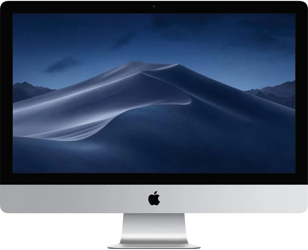 2019 Apple iMac with 3.1GHz Intel Core i5 (27-inch, 8GB RAM, 512GB SSD) Silver (Renewed)