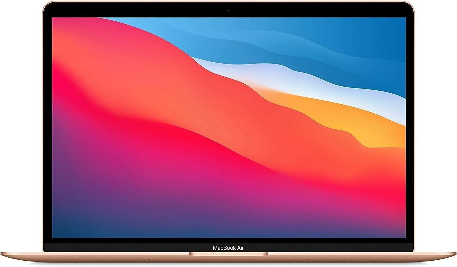 2020 Apple MacBook Air with Apple M1 Chip (13-inch, 8GB RAM, 256GB SSD Storage) (QWERTY English) Gold (Renewed Premium)