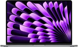 2024 Apple MacBook Air with Apple M3 chip (15-inch, 8GB RAM, 256GB SSD Storage) (QWERTY English) Space Gray (Renewed Premium)