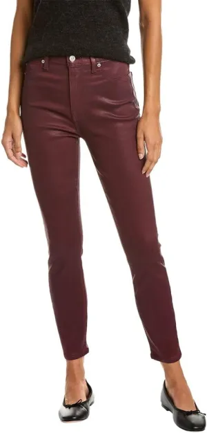 7 For All Mankind Women's High-Waist Ankle Skinny Faux Jeans