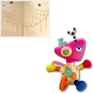 Amazing Plush - 10" Upgraded Circus Plushies - Stuffed Animal Hammock Corner - Soft Pillow for Home Decorations - Hugging Figures for Boys and Girls - Stuffed Animal Toys