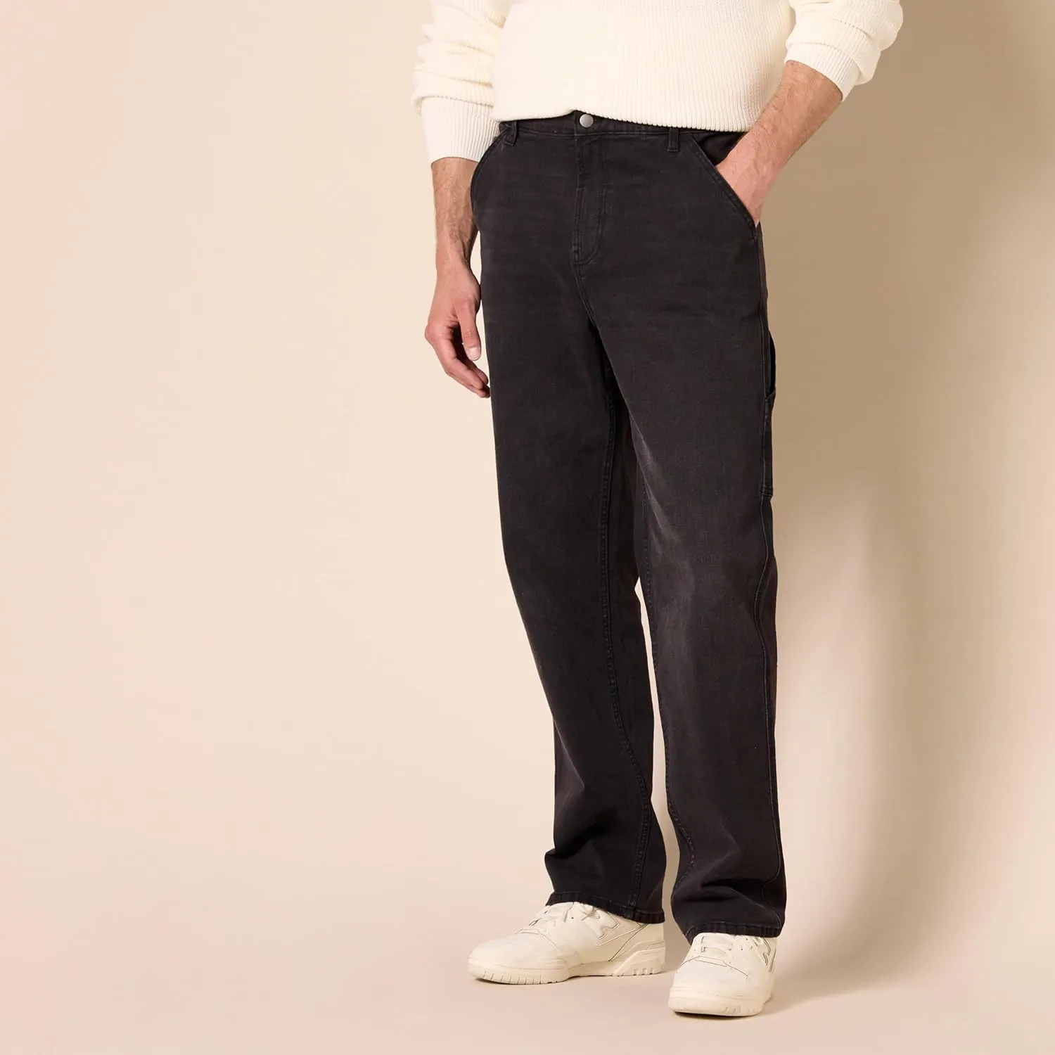 Amazon Essentials Men's Relaxed-Fit Workwear Carpenter Jean
