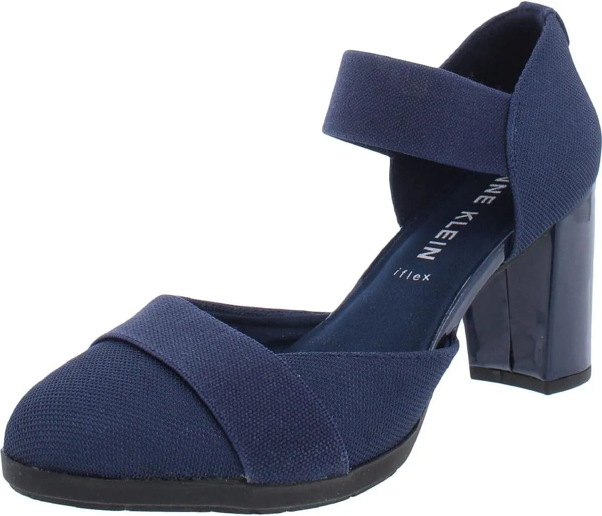 Anne Klein Womens Cail01F9 Faux Leather D'Orsay D'Orsay Heels