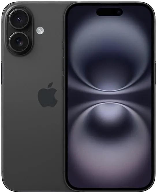 Apple iPhone 16 Plus, US Version, 128GB, Black - Unlocked (Renewed Premium)