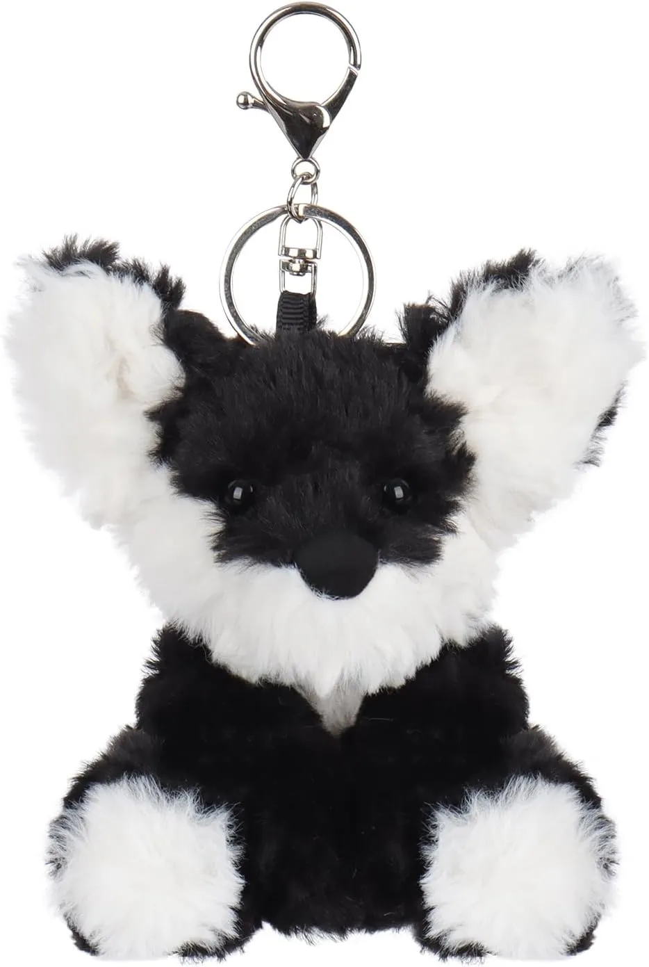 Apricot Lamb Cute Toys Plush Fox Stuffed Animal Soft Keychain for Kids Bag, Purse, Backpack, Handbag (5 Inches)
