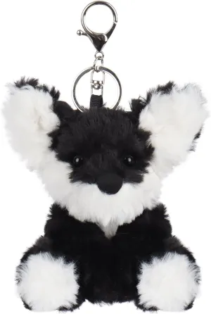 Apricot Lamb Cute Toys Plush Fox Stuffed Animal Soft Keychain for Kids Bag, Purse, Backpack, Handbag (5 Inches)