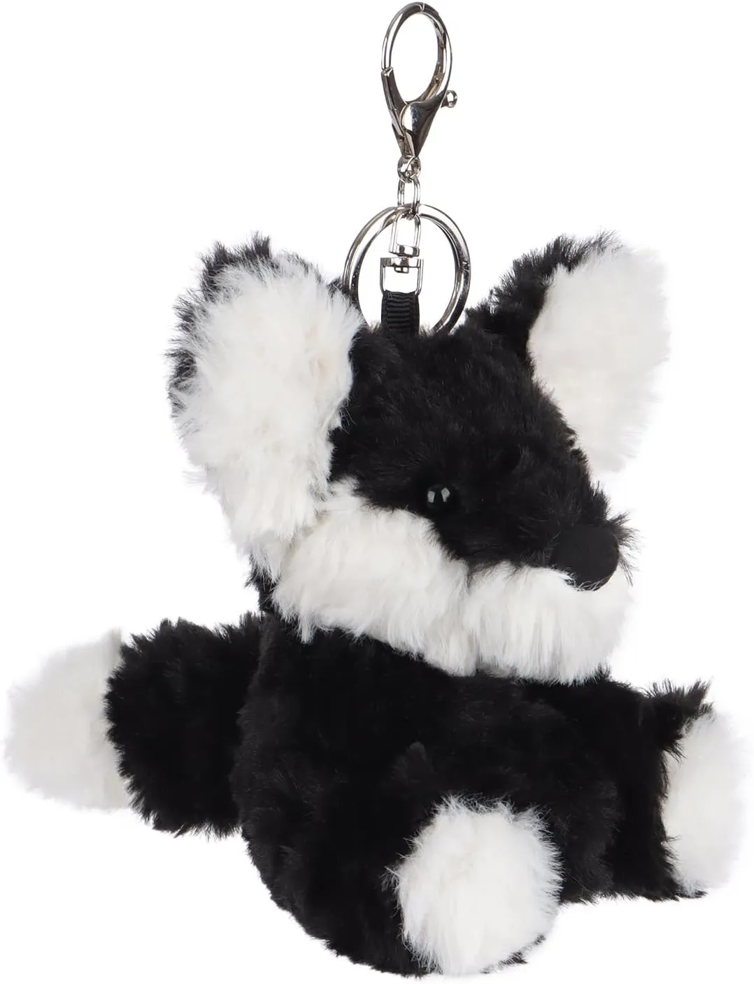 Apricot Lamb Cute Toys Plush Fox Stuffed Animal Soft Keychain for Kids Bag, Purse, Backpack, Handbag (5 Inches)