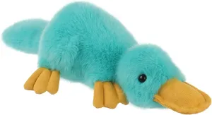 Apricot Lamb Happy Platypus Plush Stuffed Animals for Kids, Soft Cute Plush Toys for Baby Girl and Boy, Fluffy Happy Platypus Blue 13.8 Inches