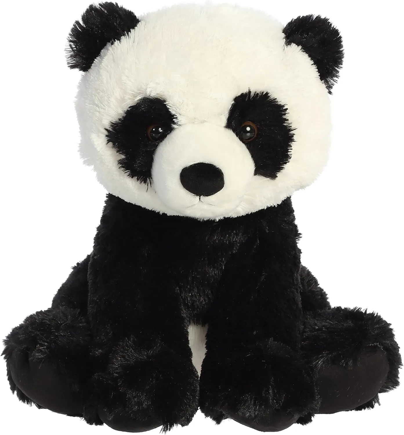 Aurora® Cuddly Panda Stuffed Animal - Cozy Comfort - Endless Snuggles - Black 14 Inches