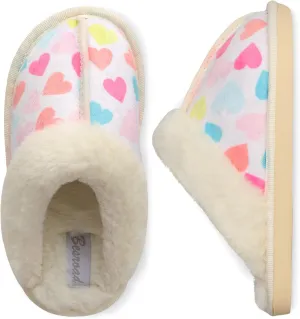 Besroad Kids Slippers Girls Boys Fuzzy House Slippers Warm Memory Foam House Shoes Soft Plush Bedroom Slippers Slides Indoor Outdoor