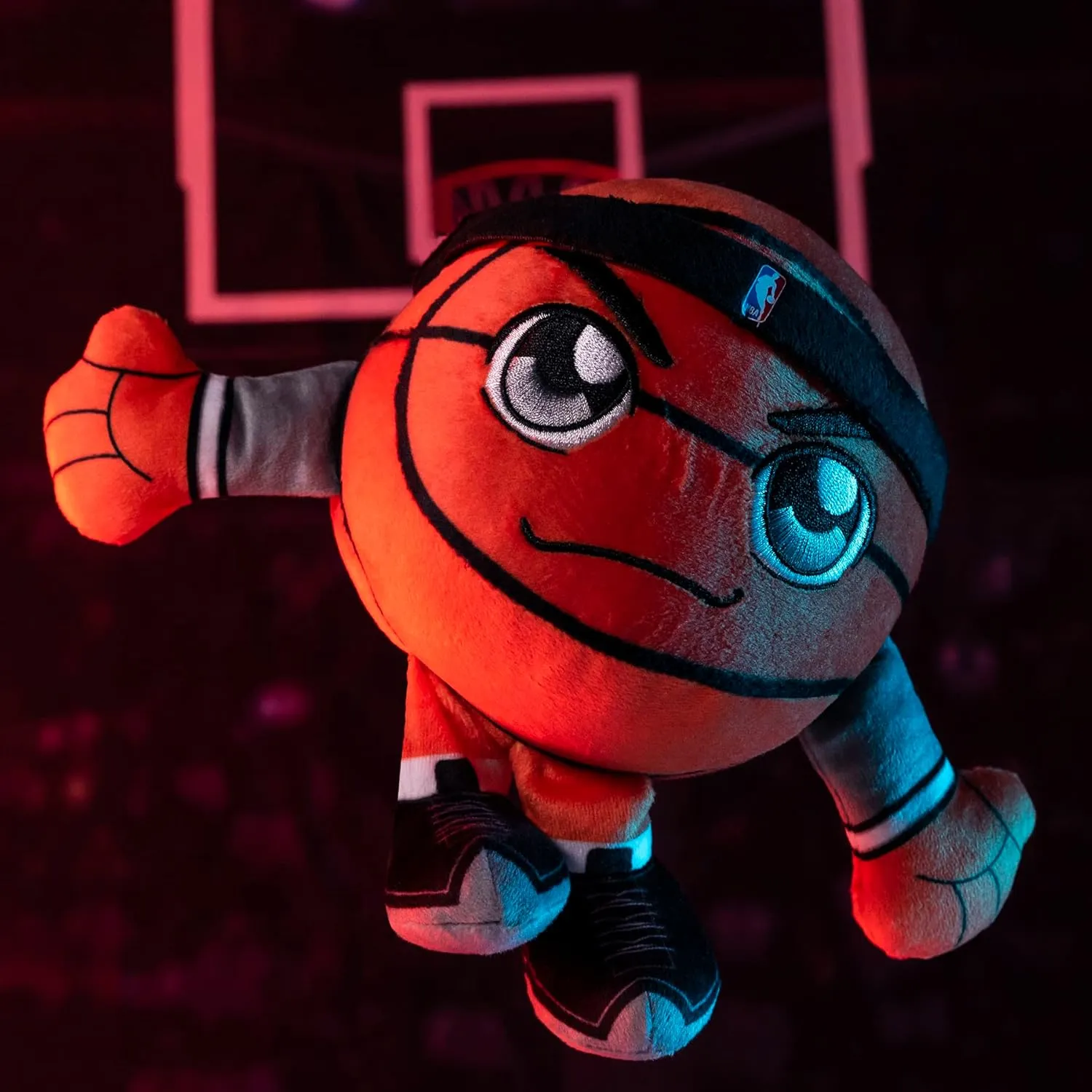 Bleacher Creatures Brooklyn Nets 8" Kuricha Basketball Sitting Plush- Soft Chibi Inspired Plush