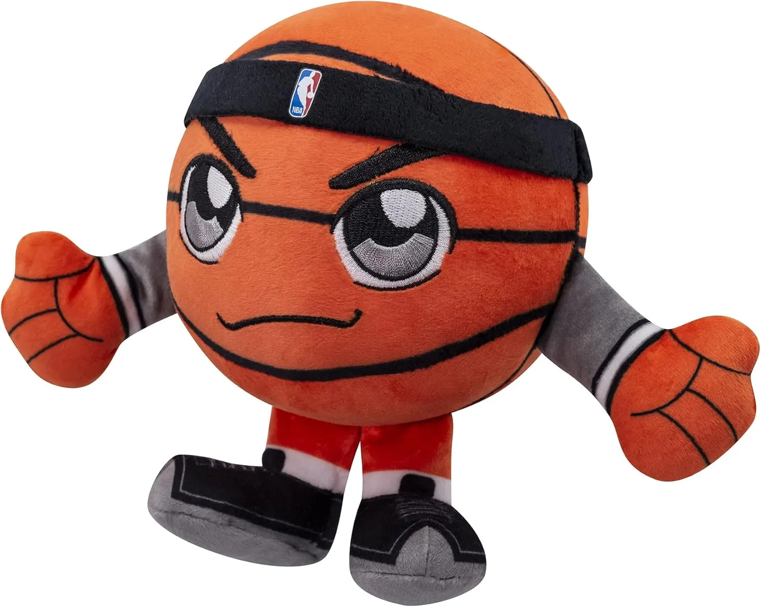 Bleacher Creatures Brooklyn Nets 8" Kuricha Basketball Sitting Plush- Soft Chibi Inspired Plush