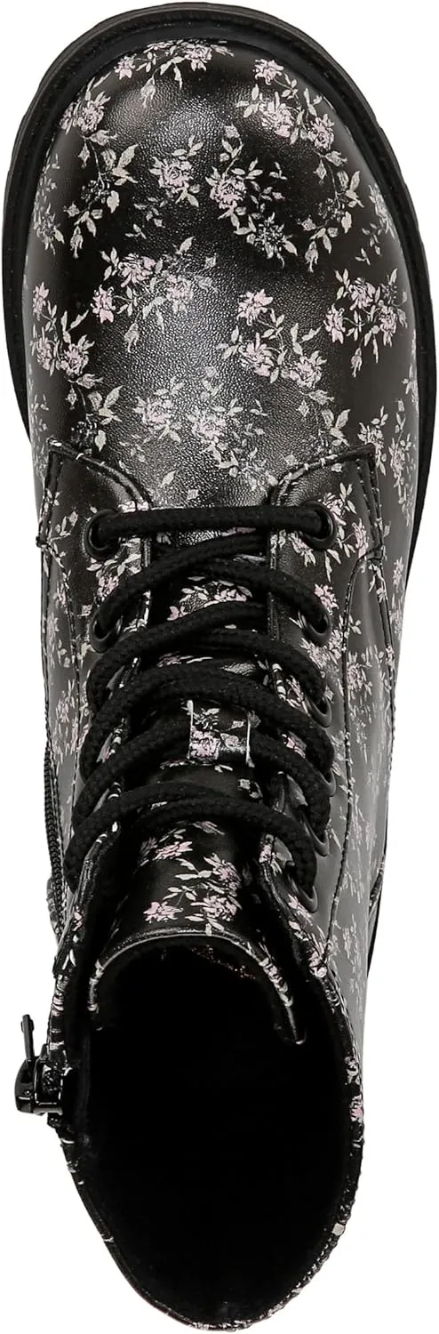 Blowfish Malibu Girl's Rayana-ki Side Zip Combat Boot