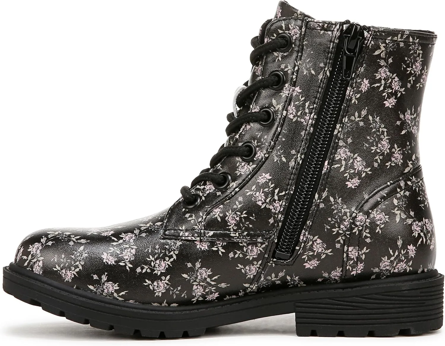 Blowfish Malibu Girl's Rayana-ki Side Zip Combat Boot