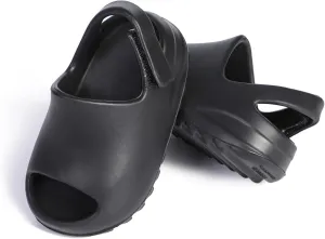 bolukets Toddler Little Kids Slides Sandals, Summer Slip On Lightweight Slippers for Boys and Girls, Beach Pool Anti-Slip Water Shoes Indoor Outdoor Sandals