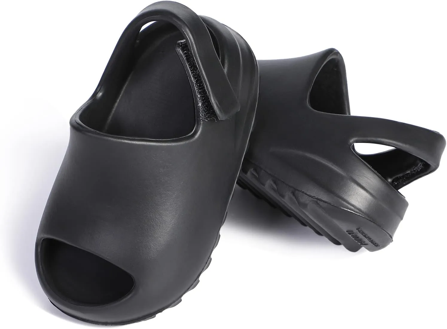 bolukets Toddler Little Kids Slides Sandals, Summer Slip On Lightweight Slippers for Boys and Girls, Beach Pool Anti-Slip Water Shoes Indoor Outdoor Sandals