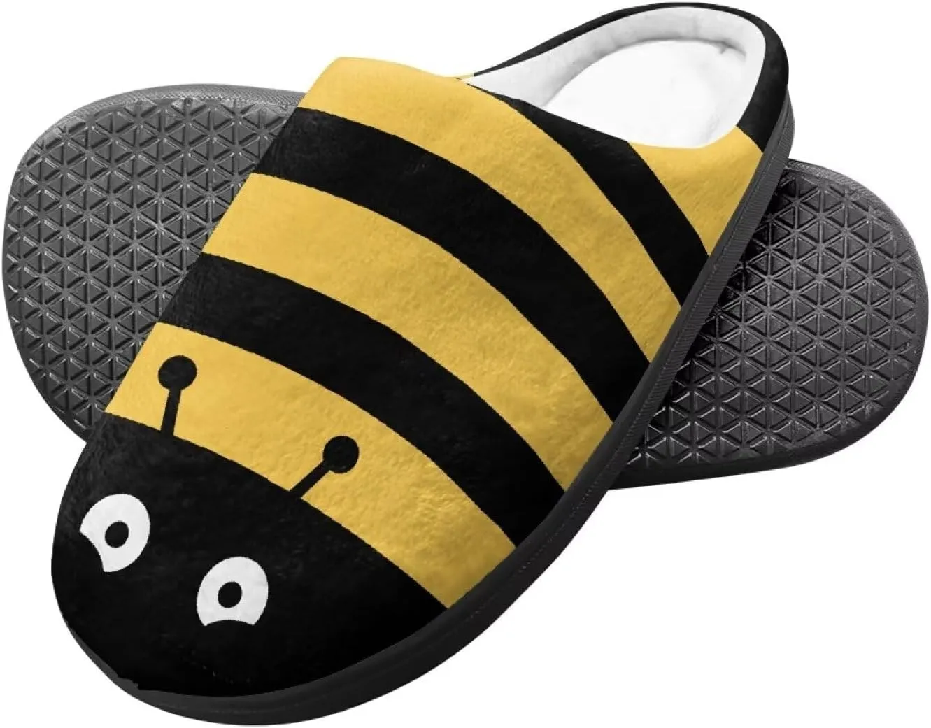 Boys Girls House Slippers Lightweight Plush Non Slip Shoes with Memory Foam Soft Winter Indoor Warm Slip-on Shoes