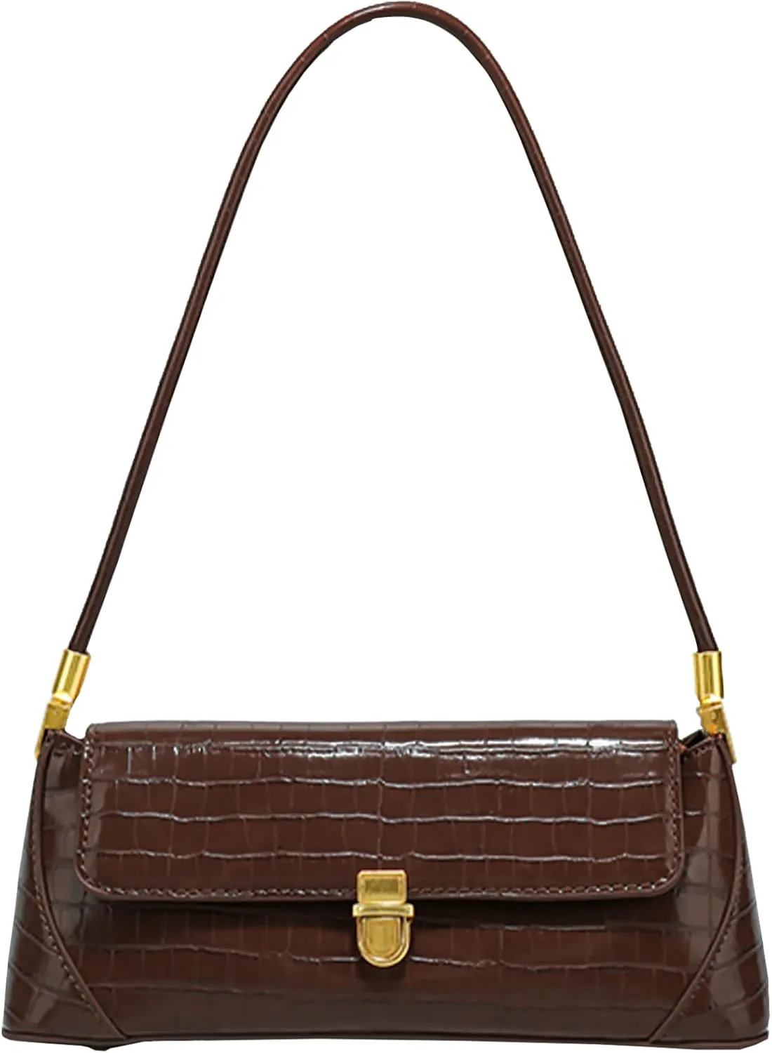 Brown Purses for Women Black Shoulder Purse Vintage Bags Trendy Women's Red Small Tote Handbags