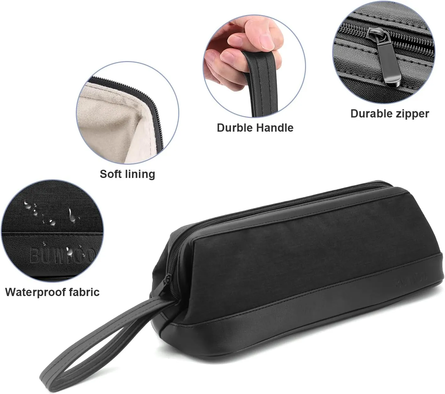 Buwico Airwrap Travel Case for Dyson/Shark Flexstyle, Travel Pouch for Dyson Airwrap/Shark Flexstyle Complete Styler and Attachments, Travel Bag for Dyson/Shark Hair Dryer