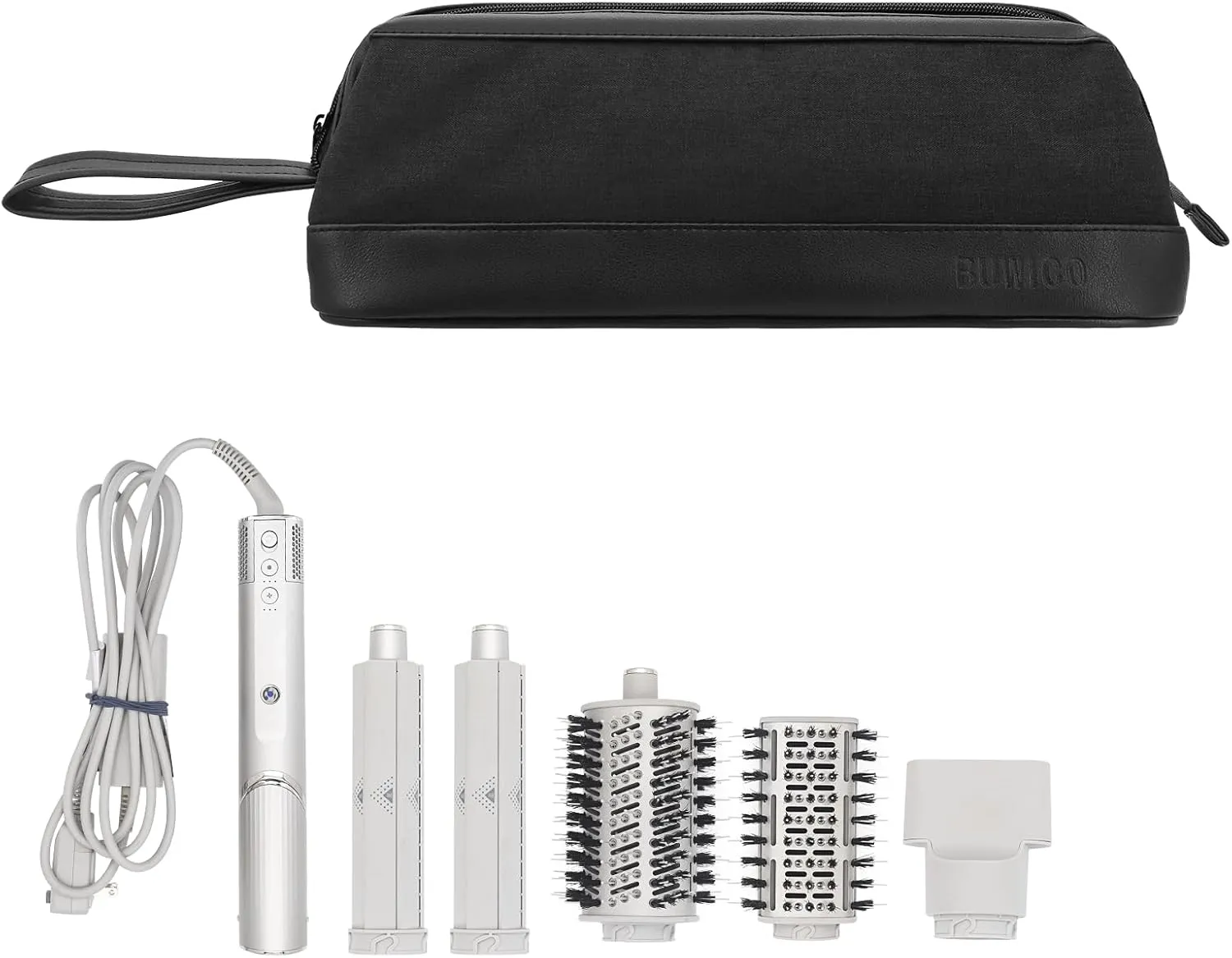 Buwico Airwrap Travel Case for Dyson/Shark Flexstyle, Travel Pouch for Dyson Airwrap/Shark Flexstyle Complete Styler and Attachments, Travel Bag for Dyson/Shark Hair Dryer