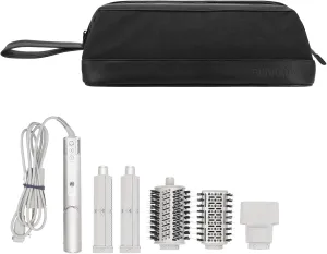 Buwico Airwrap Travel Case for Dyson/Shark Flexstyle, Travel Pouch for Dyson Airwrap/Shark Flexstyle Complete Styler and Attachments, Travel Bag for Dyson/Shark Hair Dryer