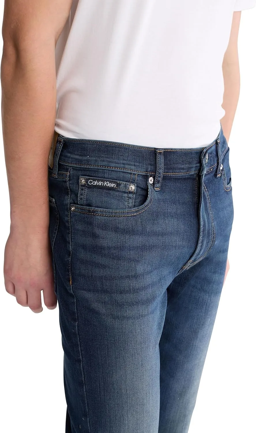 Calvin Klein Men's Straight High Stretch Jeans
