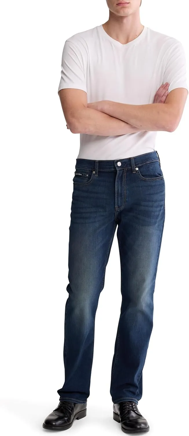 Calvin Klein Men's Straight High Stretch Jeans
