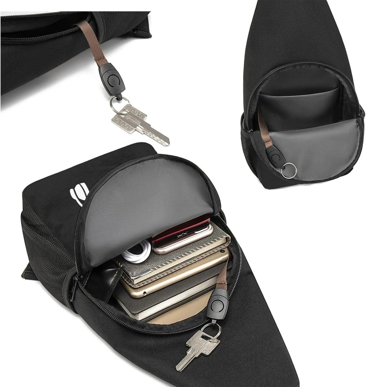 Can'T Hear You I'M Gaming Unisex Chest Bag Lightweight Crossbody Shoulder Bag Travel Pocket