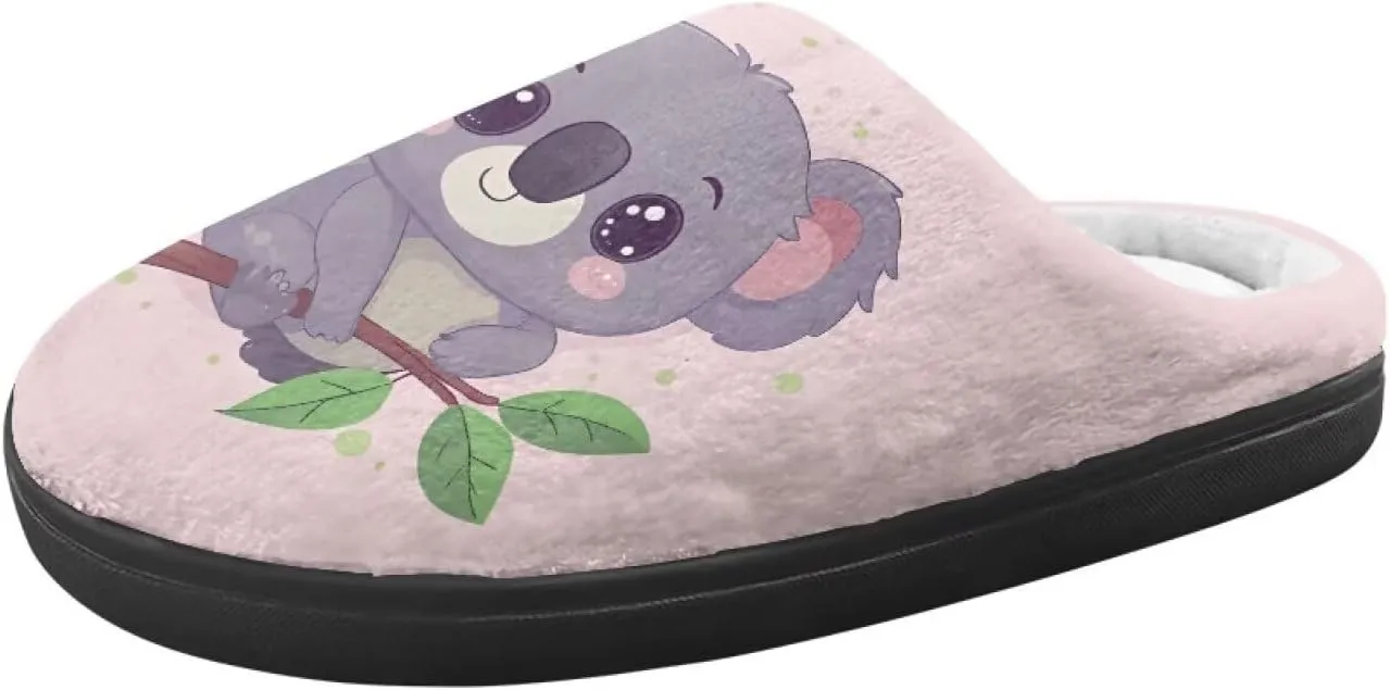Children's Home Cotton Slippers for Winter Daily or Holiday Decoration Plush Warm