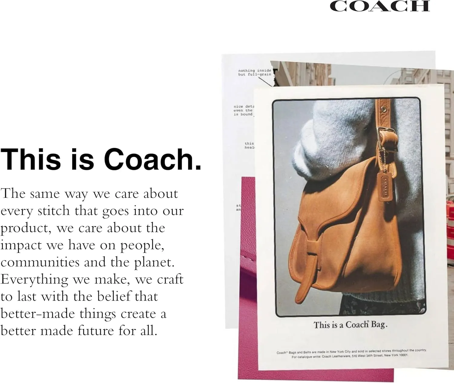 Coach Gotham Backpack, Charcoal