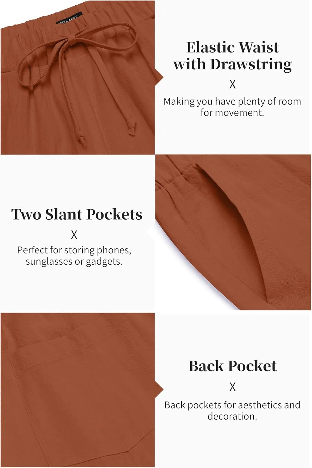 COOFANDY Men's 2 Pieces Cotton Linen Set Long Sleeve Henley Shirts Casual Beach Pants With Pockets Summer Yoga Outfits