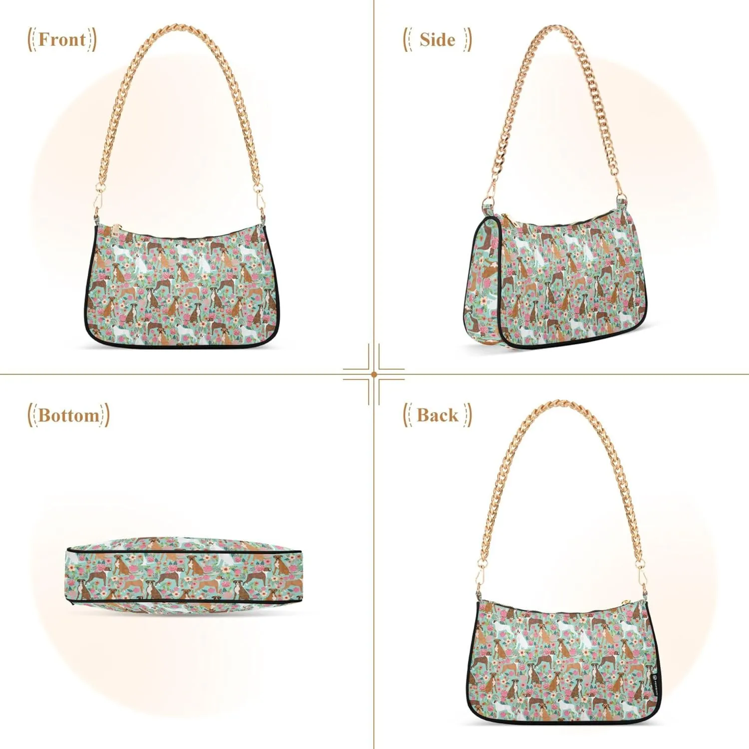 Crocodile Bush Green Cute Purse Bag Small Hobo Bag Women Small Handbag Chain Shoulder Bags Formal