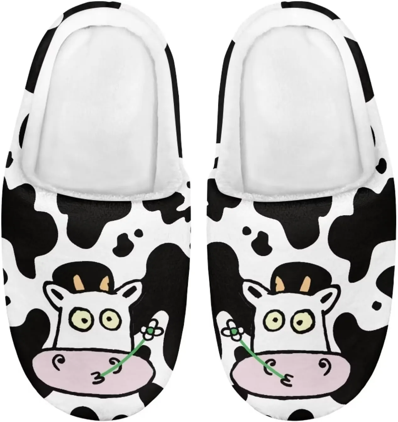 Cute Slippers for Girls Boys, Plush Non-Slip House Slippers Winter Fluffy House Shoes Cute Soft Slip-On Shoes for Indoor Outdoor