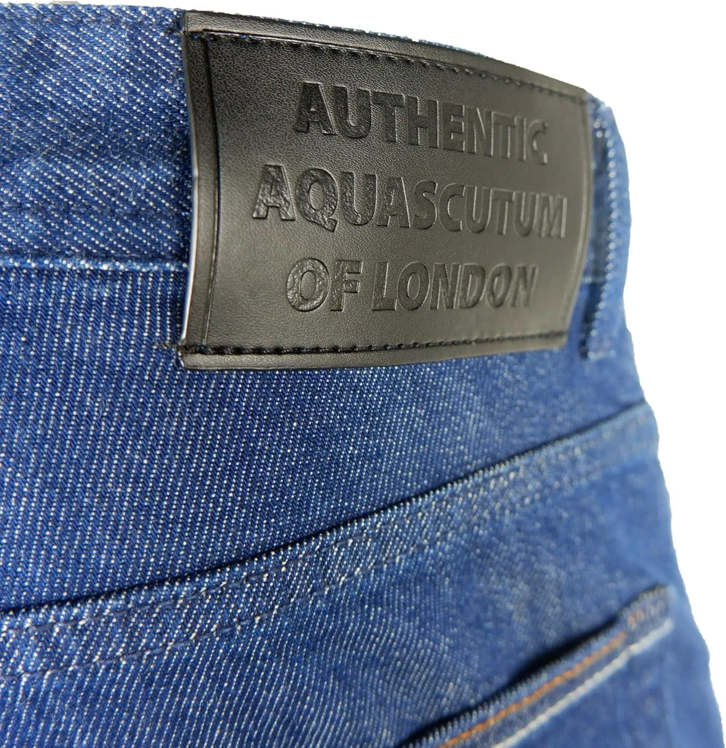 Dark Blue Cotton Men Men's Jeans