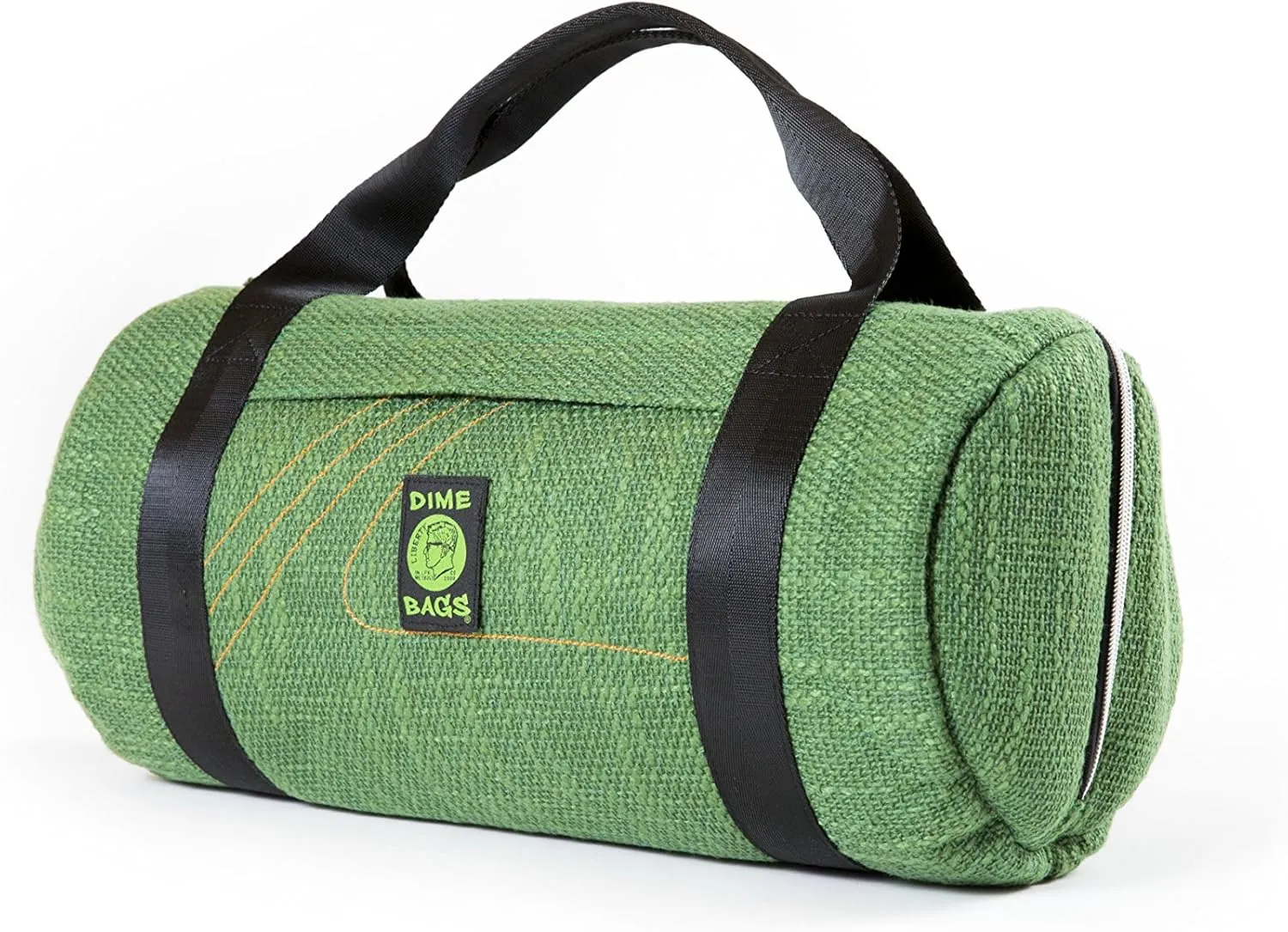 Dime Bags - Padded Duffle Tube, Durable Hemp Blend (17 Inch, Forest)