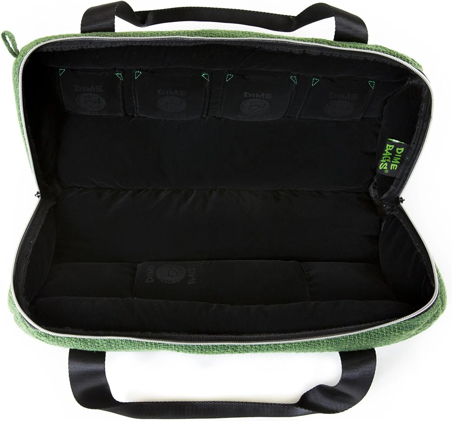 Dime Bags - Padded Duffle Tube, Durable Hemp Blend (17 Inch, Forest)