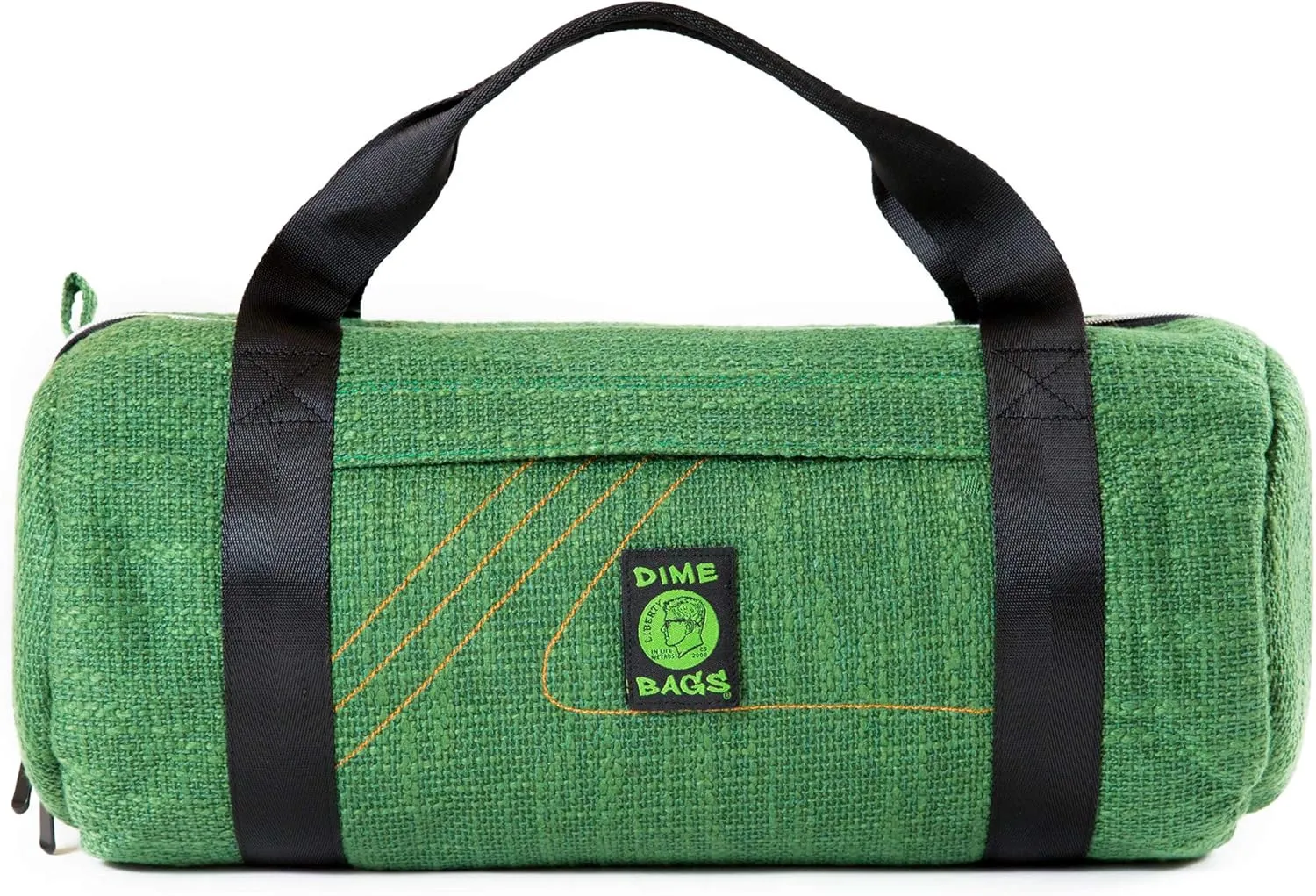 Dime Bags - Padded Duffle Tube, Durable Hemp Blend (17 Inch, Forest)