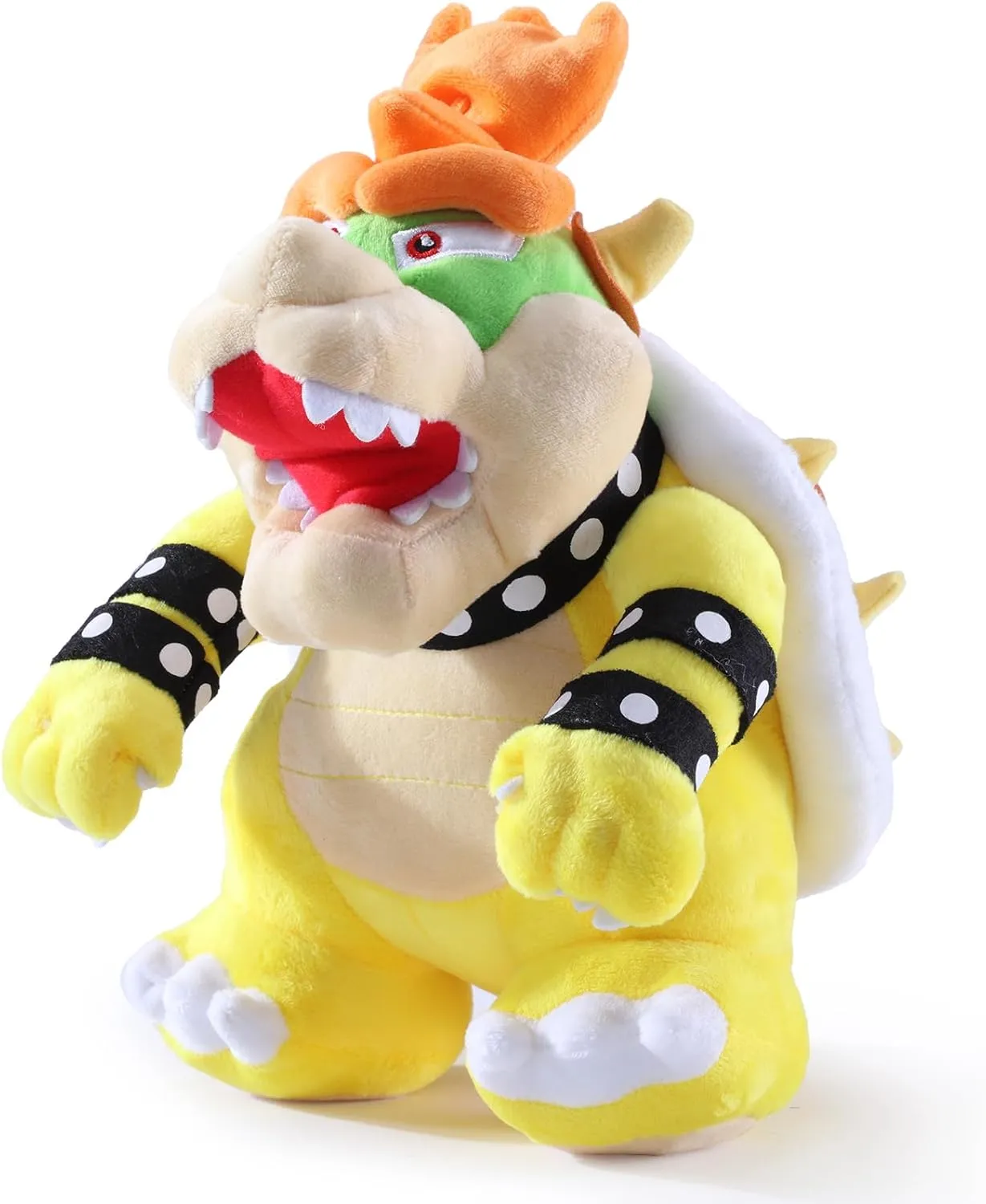 EQUASIS Bowser Plush,Bowser Stuffed Animal Mario All Star Collection 10 Inch Yellow– Sweet Gift for Mario Fans and Kids
