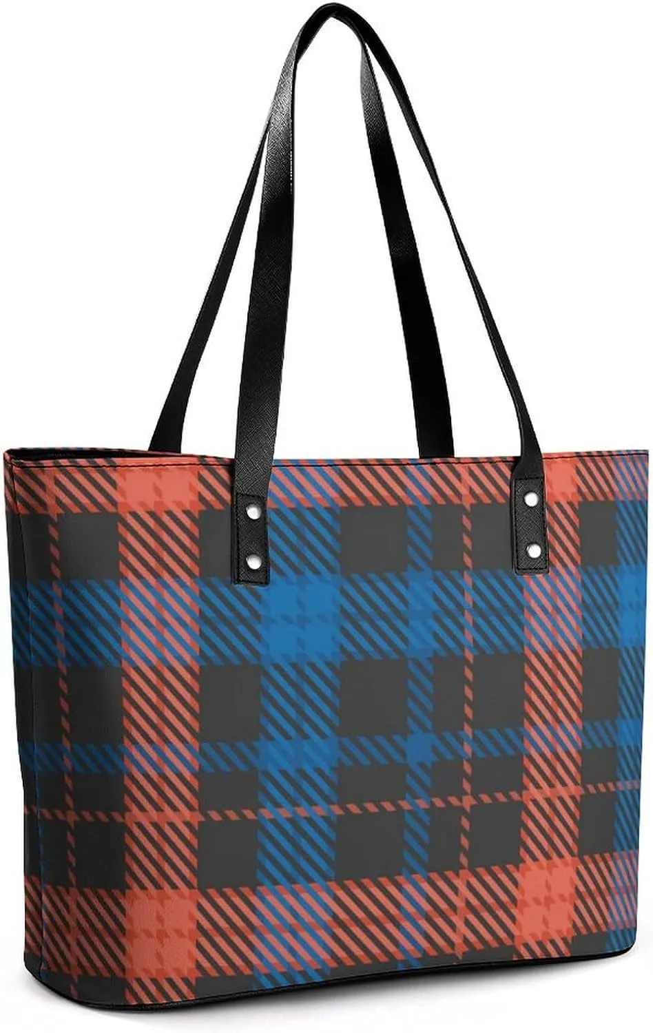 Fashion Handbag With Zipper Large Capacity Satchel Tote Bag Shoulder Bag