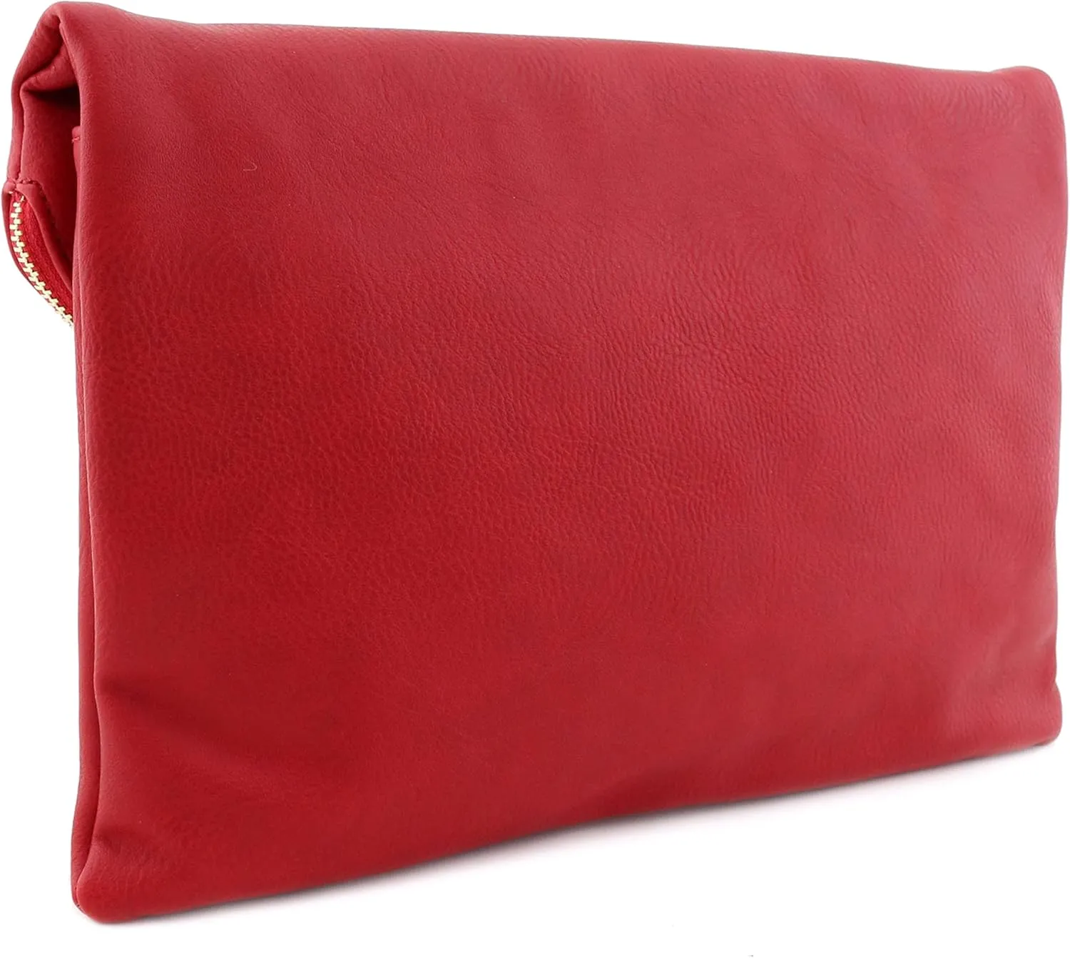 FashionPuzzle Oversized Envelope Clutch Evening Bag with Chain Strap
