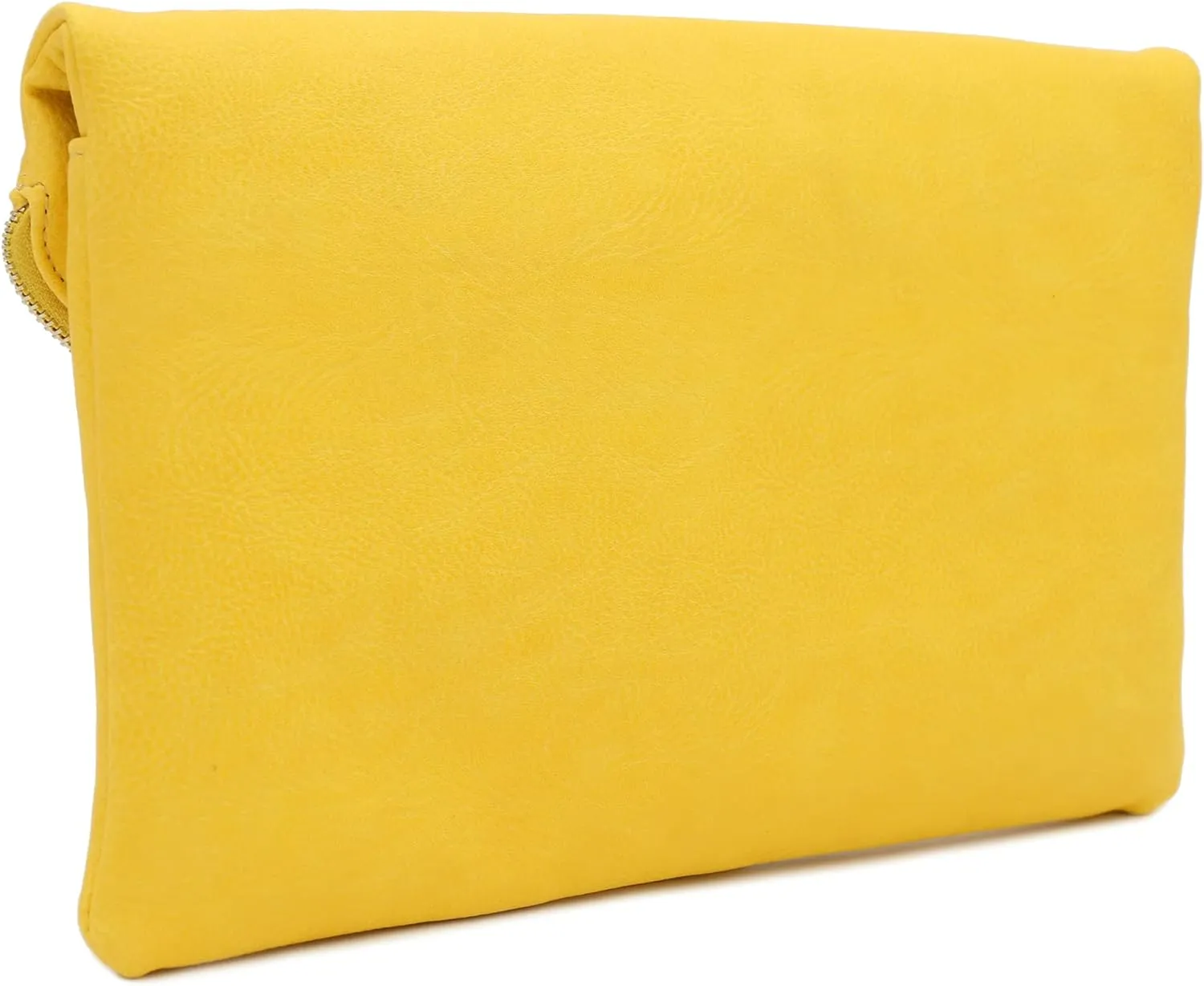 FashionPuzzle Oversized Envelope Clutch Evening Bag with Chain Strap