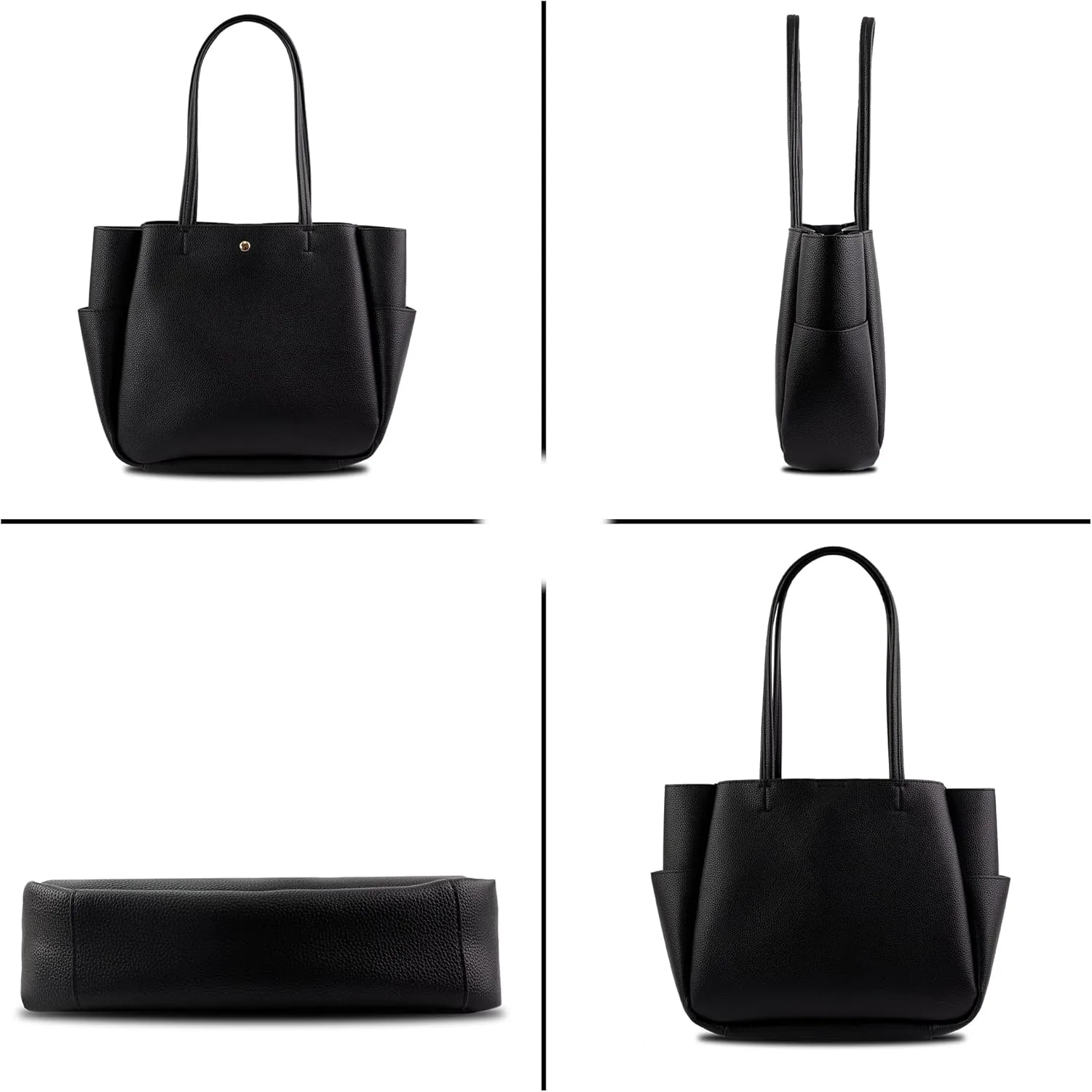 Faux Leather Tote Bag for Women Large Capacity Shoulder Bag Womens Oversized Tote Bag