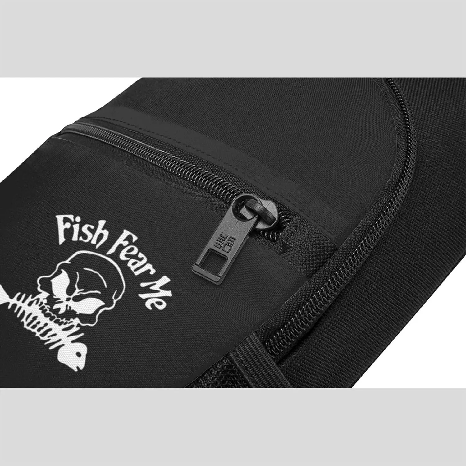 Fish Fear Me Unisex Chest Bag Lightweight Crossbody Shoulder Bag Travel Pocket