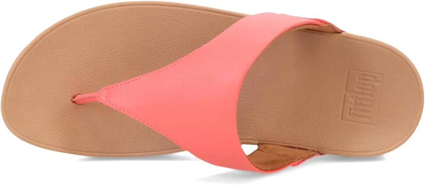 FitFlop Women's Lulu Leather Toe-Post Thong Sandals