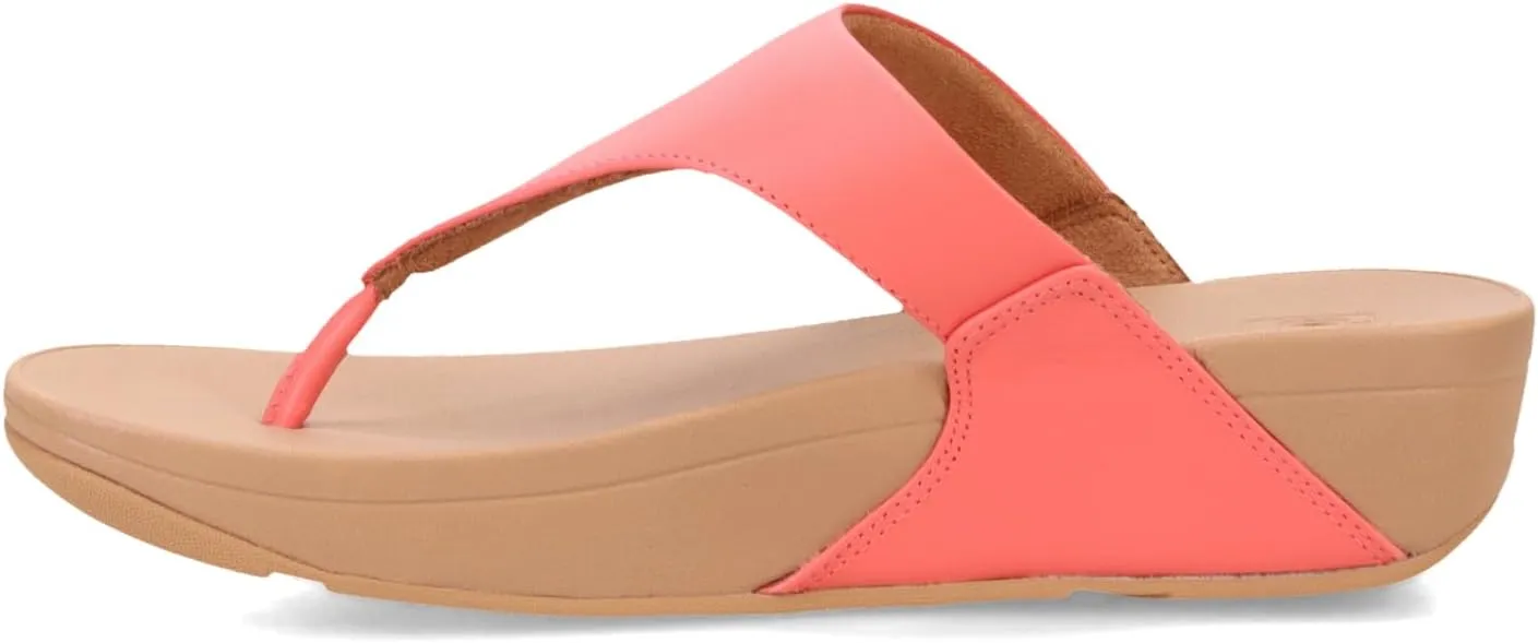 FitFlop Women's Lulu Leather Toe-Post Thong Sandals