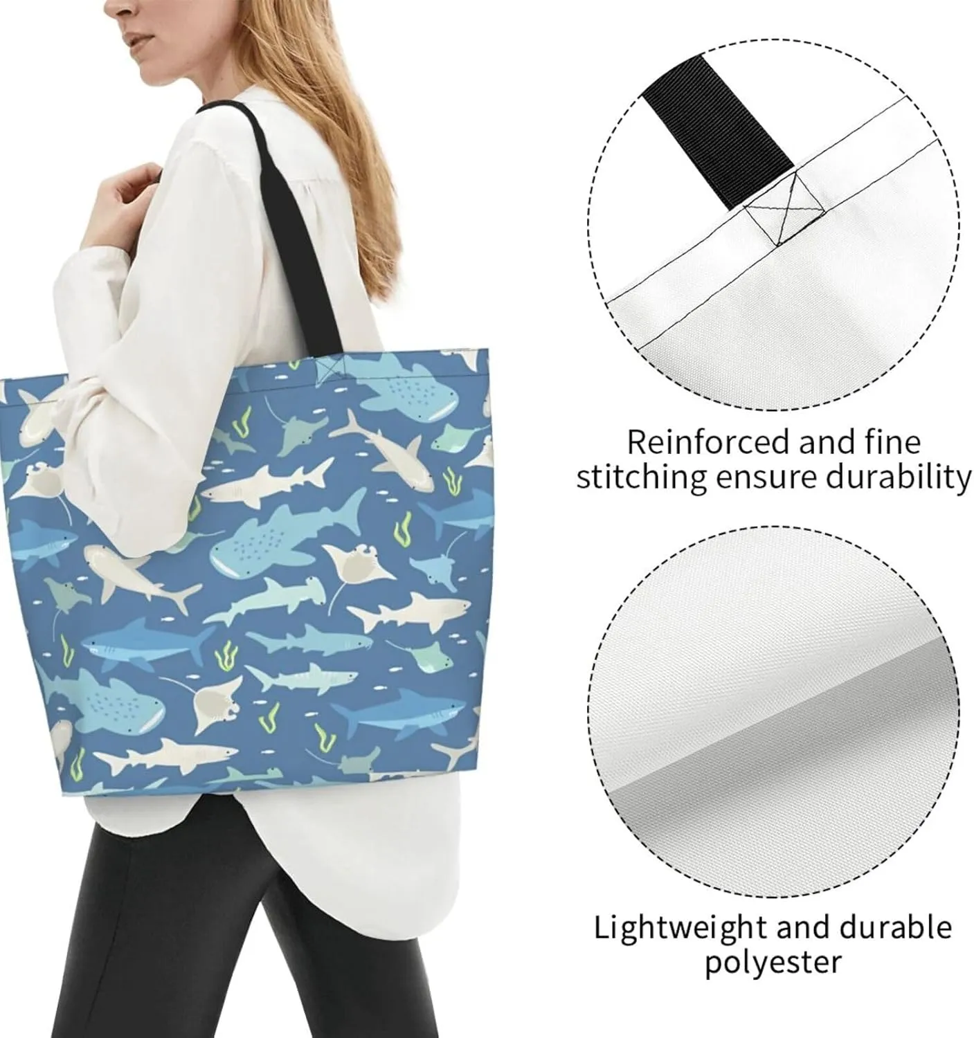Flame Hockey Puck Women's Tote Bag Large Capacity Single Shoulder Bags Handbag for Shopping Work
