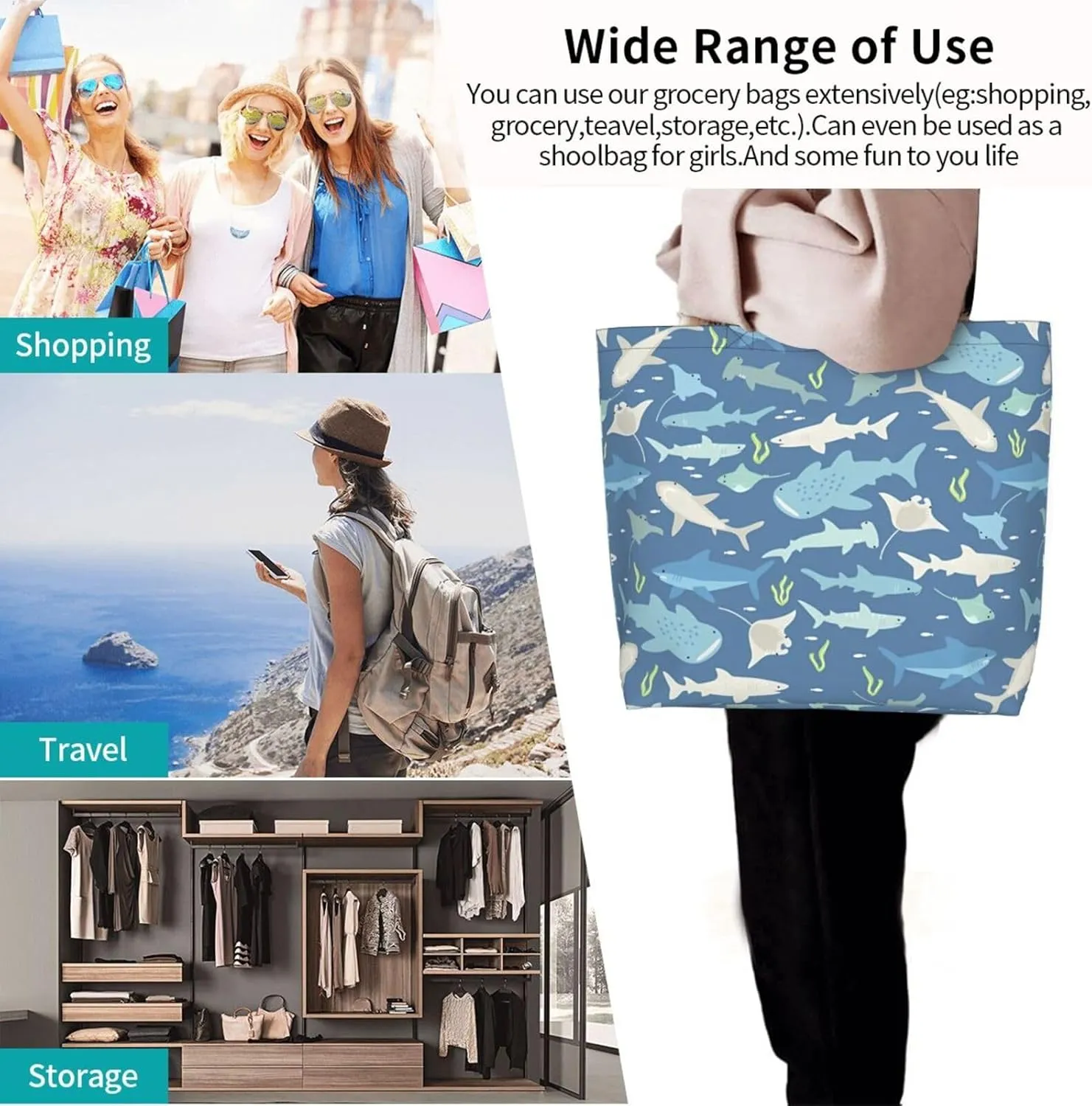 Flame Hockey Puck Women's Tote Bag Large Capacity Single Shoulder Bags Handbag for Shopping Work