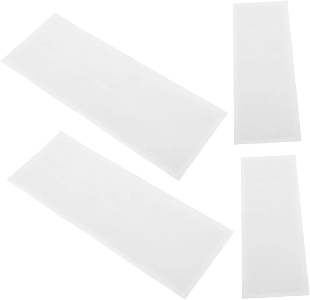 FONDOTIN Pcs Adhesive Jewelry Bags Soft PVC Necklace Bags for Selling Jewelry Pouch