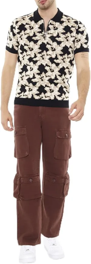 Forever 21 Men's Cargo Straight-Leg Jeans