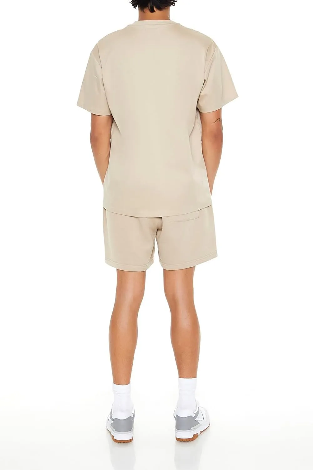 Forever 21 Men's Drawstring Mid-Rise Shorts